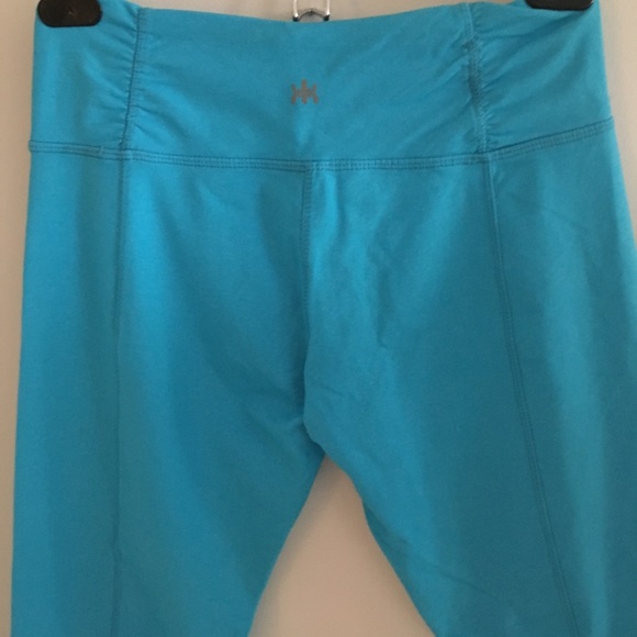 Kyodan turquoise blue knee length capri pants - Picture 5 of 7